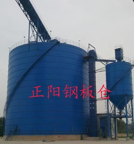 三才镇大型矿粉钢板库